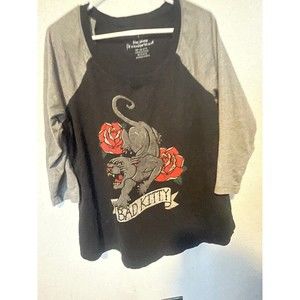 Torrid Bad Kitty Shirt, size 1
